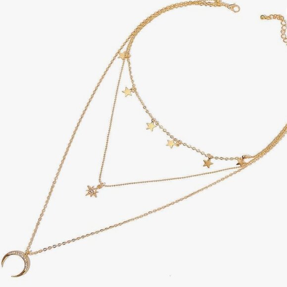 NEW! Anthropologie Gold Star ⭐️ Chocker - Picture 3 of 4